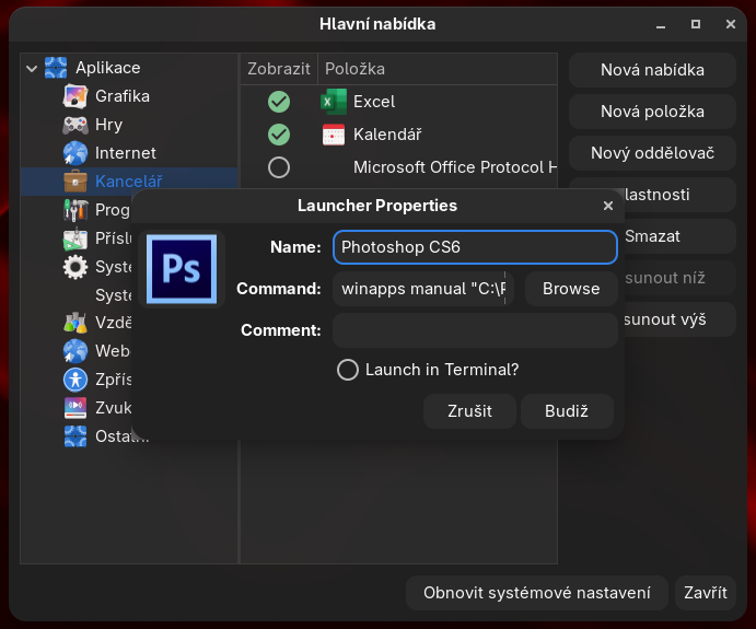 Jak na Linuxu pohodlně spustit Windows aplikaci